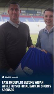 Wigan Athletic Football Club Sponsorship